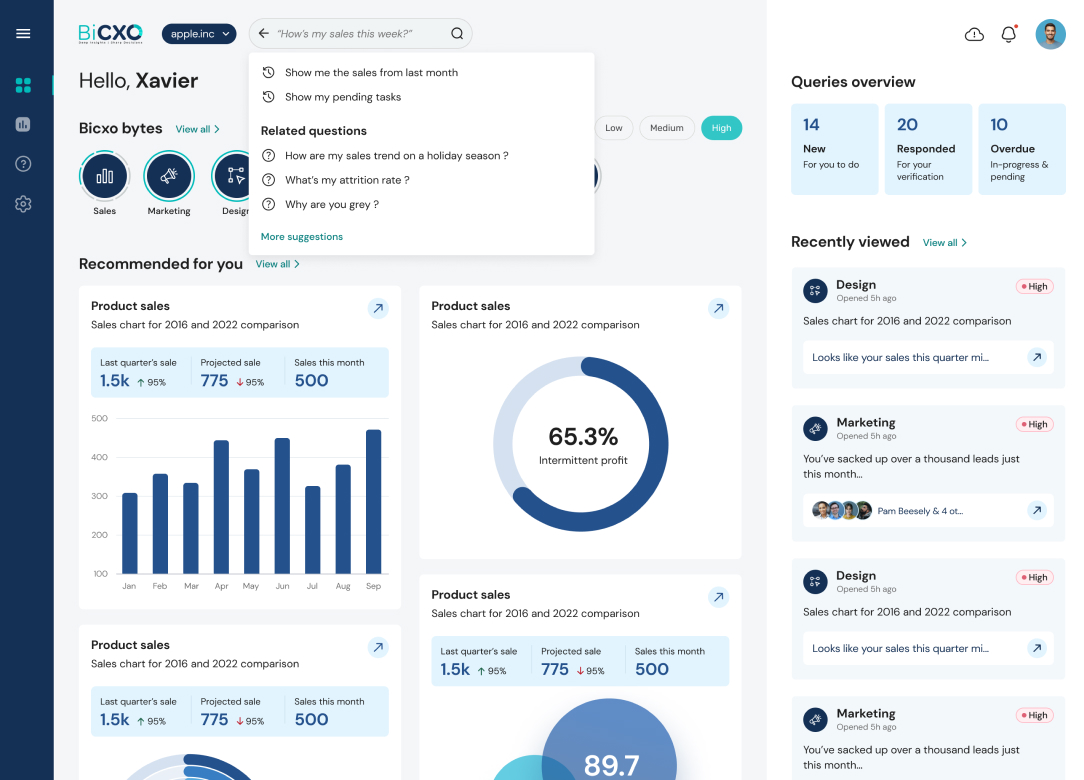 Dashboard UI/UX Design Done Right: BiCXO’s Journey to Executive Intelligence Excellence
