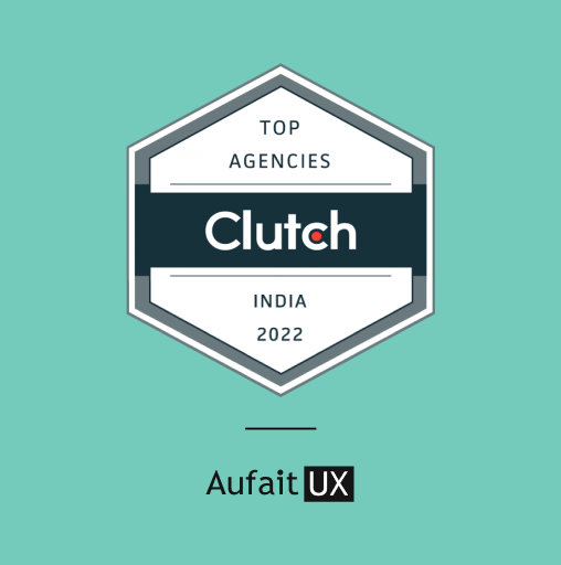 Clutch Names Aufait UX a Top Creative & Design Agency in India