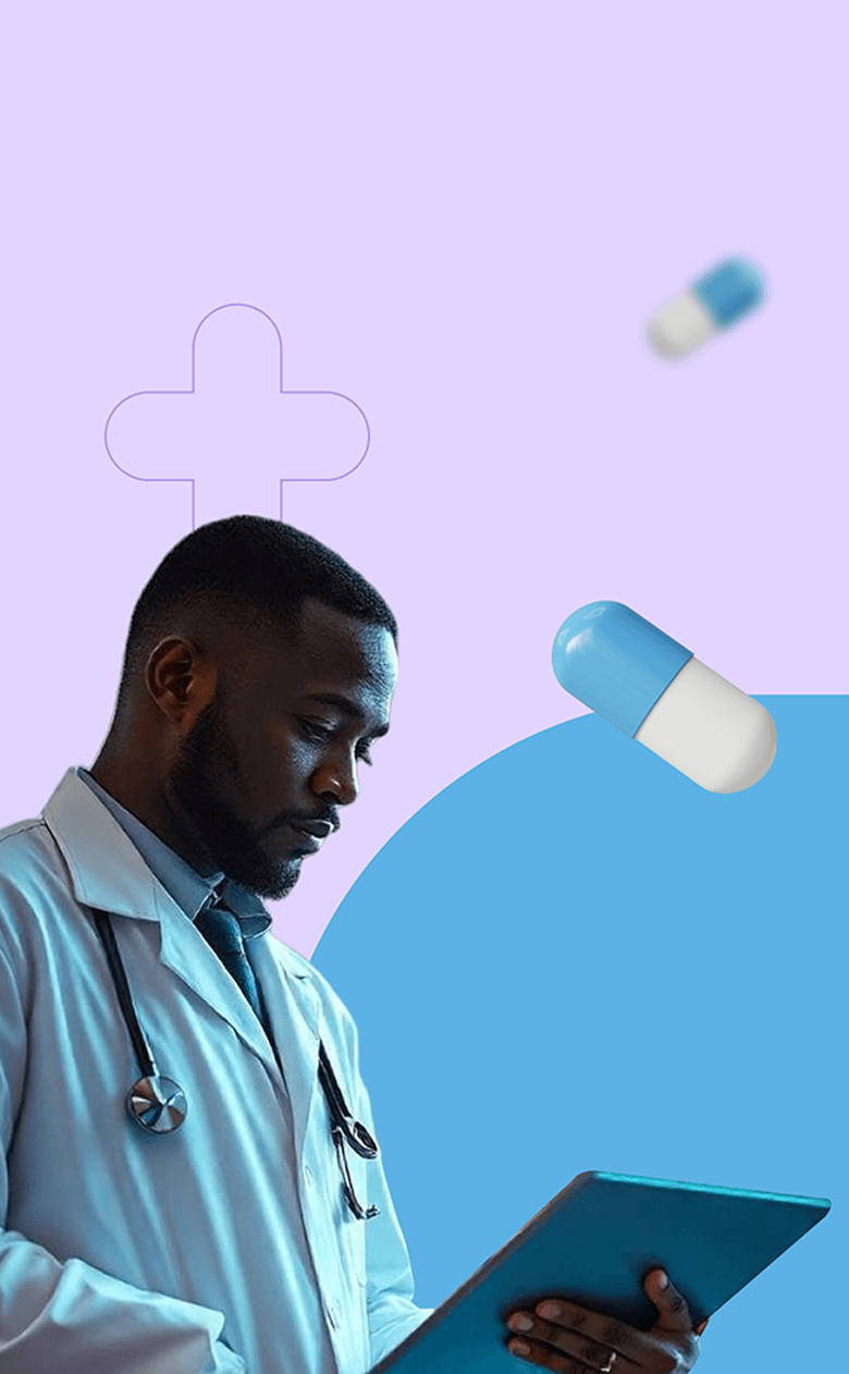 Healthcare and fitness UX design for telemedicine and EHR systems.