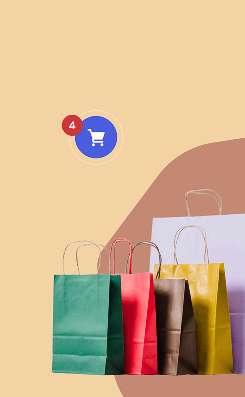Ecommerce UX design services for fashion and grocery retail platforms.