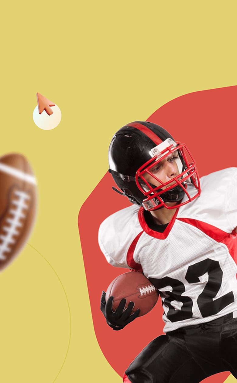 Sports and entertainment UI design for community apps and movie platforms.
