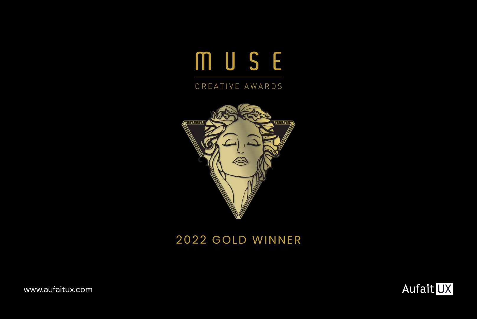 Muse creative awards gold winner badge