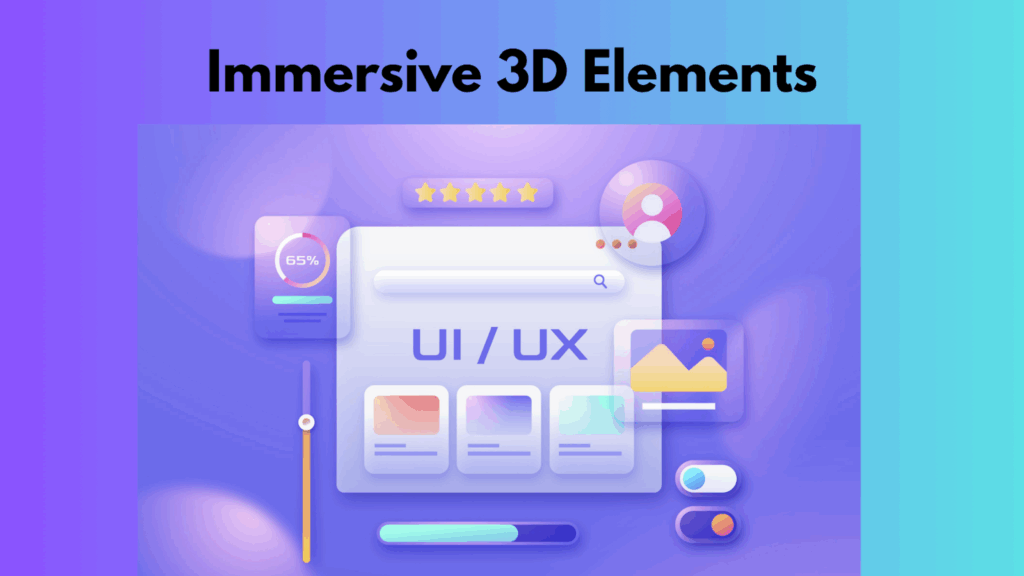Immersive 3D Element