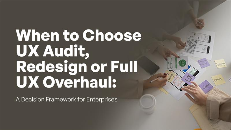UX audit services
